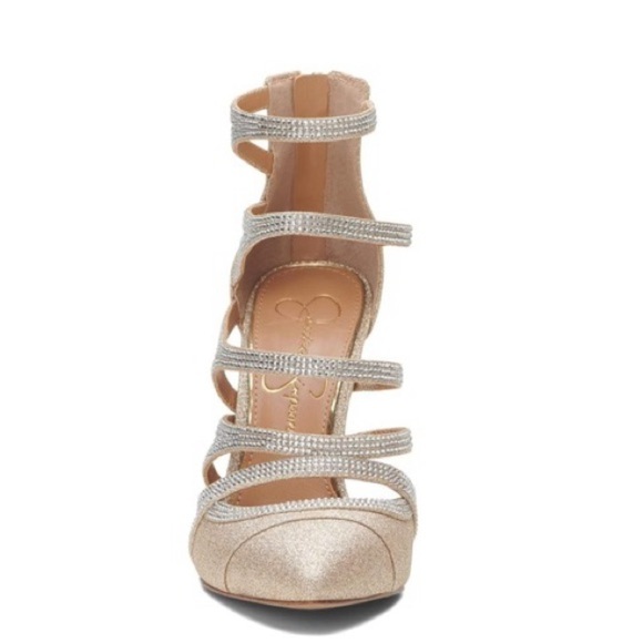 NEW! Jessica Simpson Champagne Parminda Pump - Size 8/39 - Picture 5 of 12